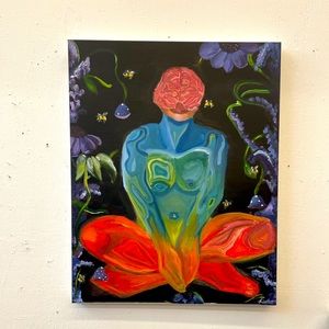 ReBirth , Oil and Acrylic Painting